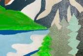 Abstract Nature painting