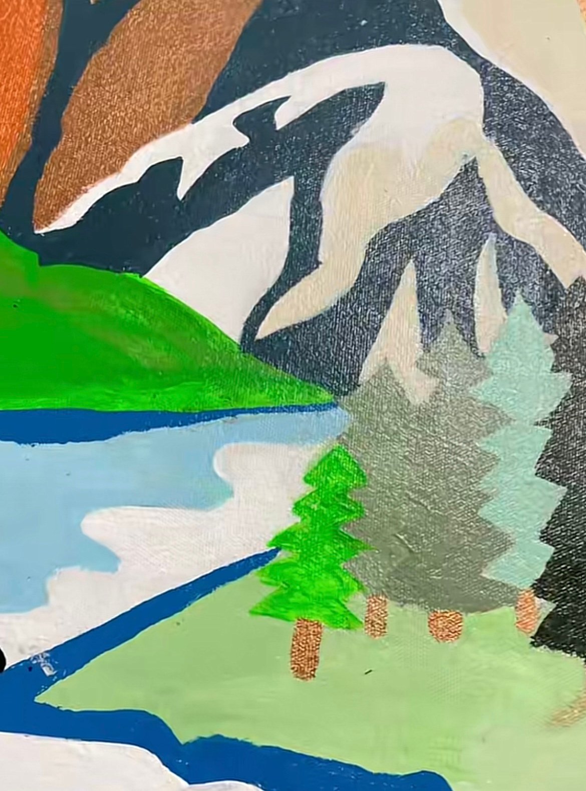 Abstract Nature painting