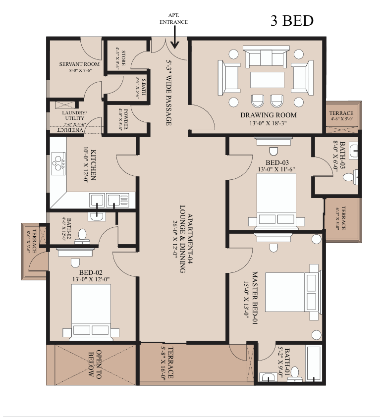 CDC Residencia: Project Of Hashoo Group
