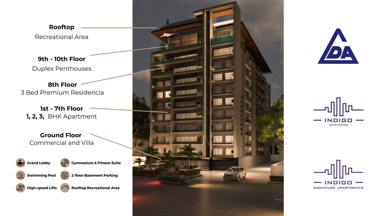 Indigo Signature Apartments-Penthouse On Installments