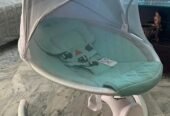 Like new auto Imported baby swing bassinet bouncer cot جھولا