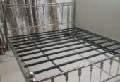 Steel Bed with mattress