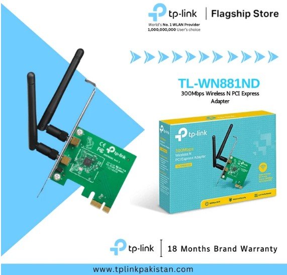 Wifi Card For Computer (TL-WN881ND)