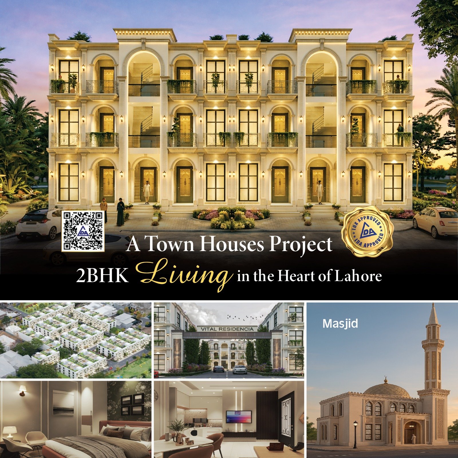 Vital Residencia: 2 Bed Town Houses On Installments