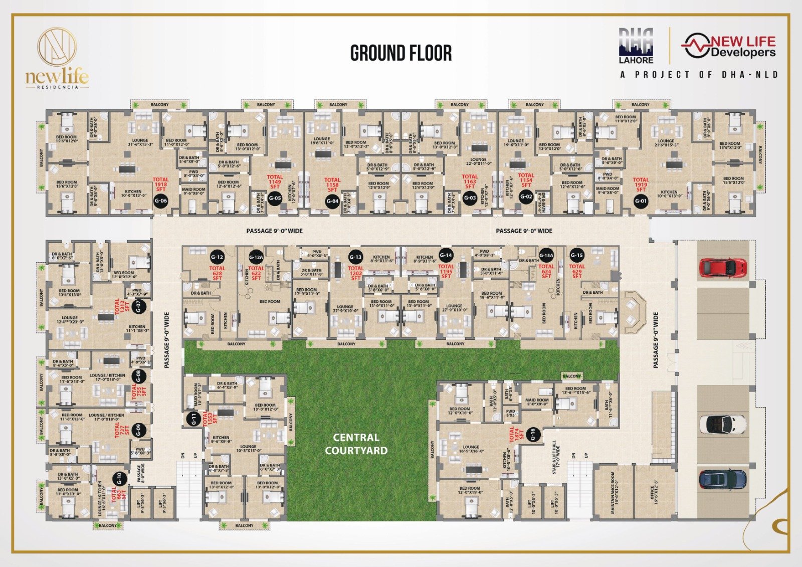 2 Bed Apartment On Installments