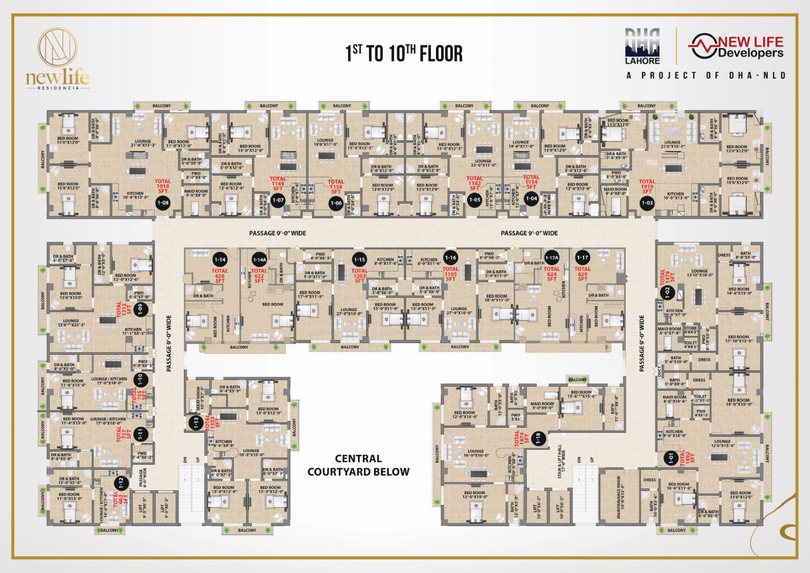 2 Bed Apartment On Installments