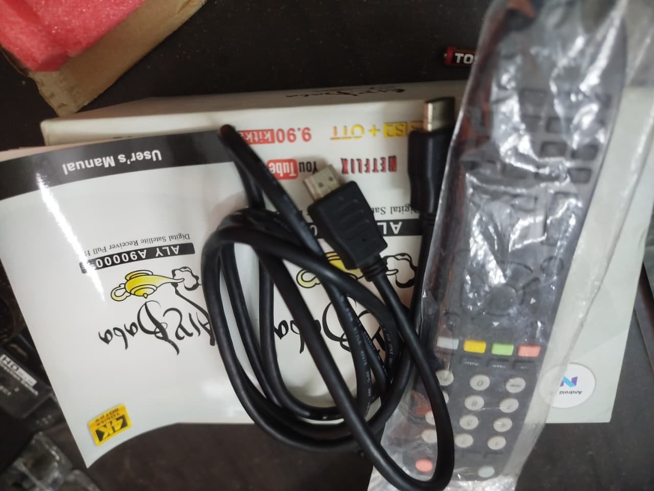 4K Digital Satellite Receiver AlyBaba A9000