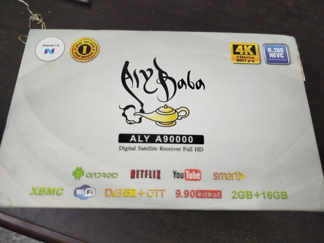 4K Digital Satellite Receiver AlyBaba A9000