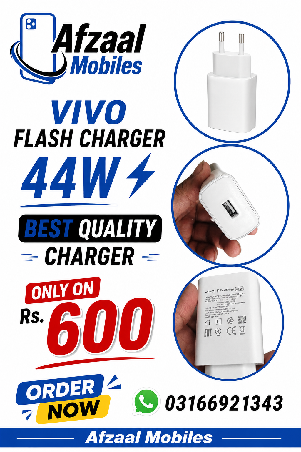Vivo Flash Fast charger