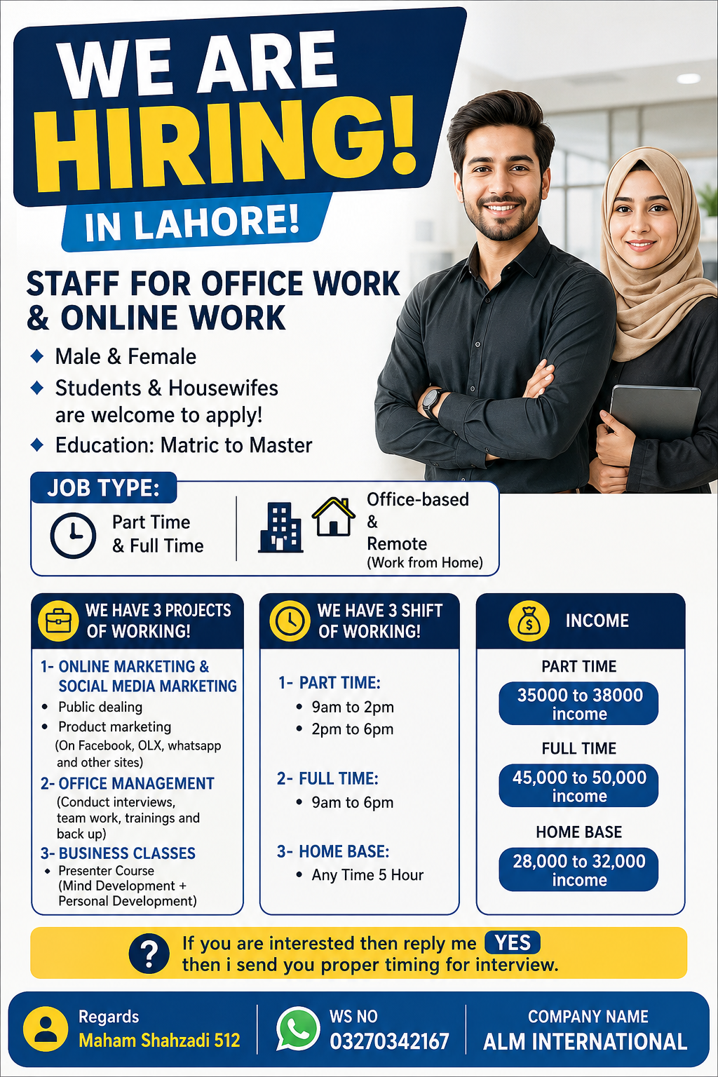 OLX title Office & Online Work Jobs Available – Male/Femael