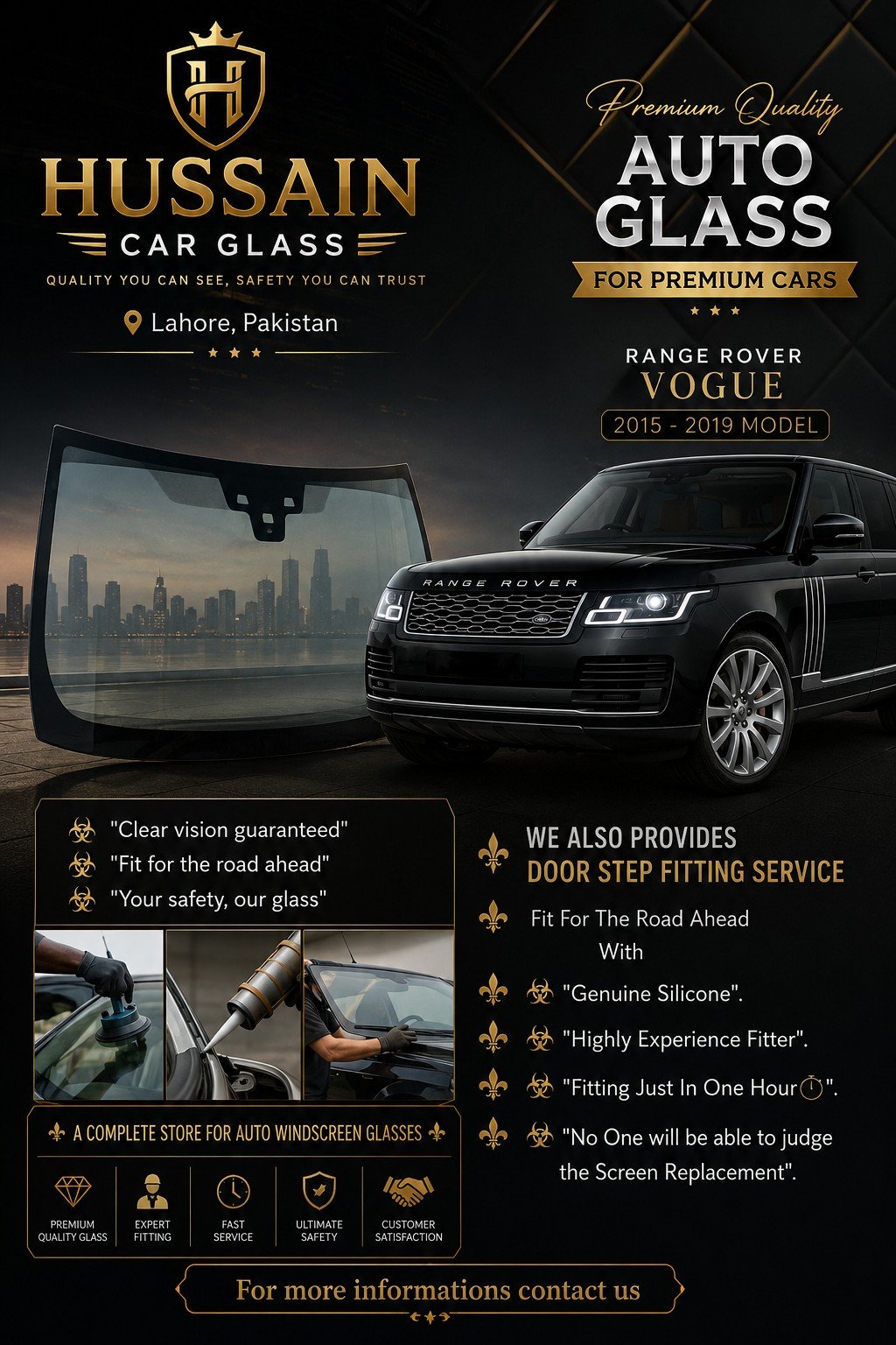 ️”A Complete Store For Auto Windscreen Glasses”.