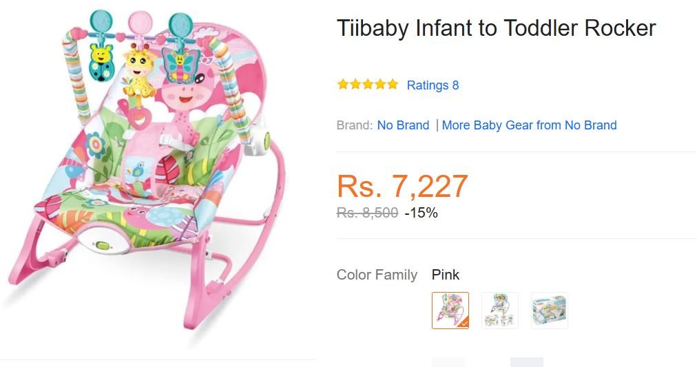 baby swing chair and rocker Rs 5000 only 0300-0407052