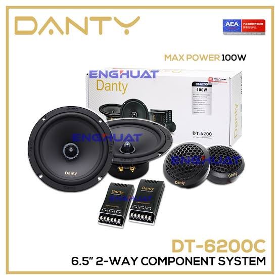 DANTY 2 WAY COMPONENTS