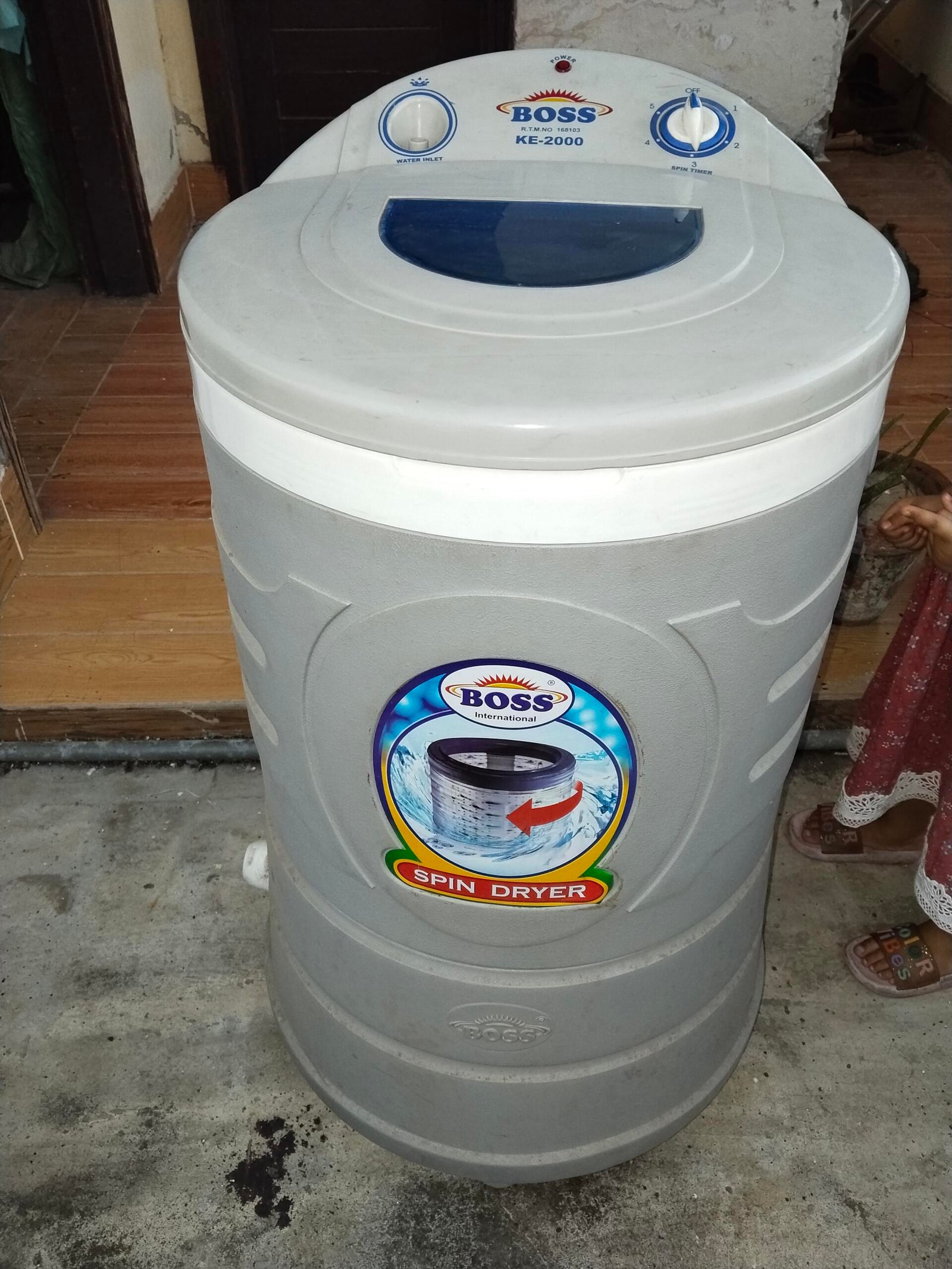 Spin dryer