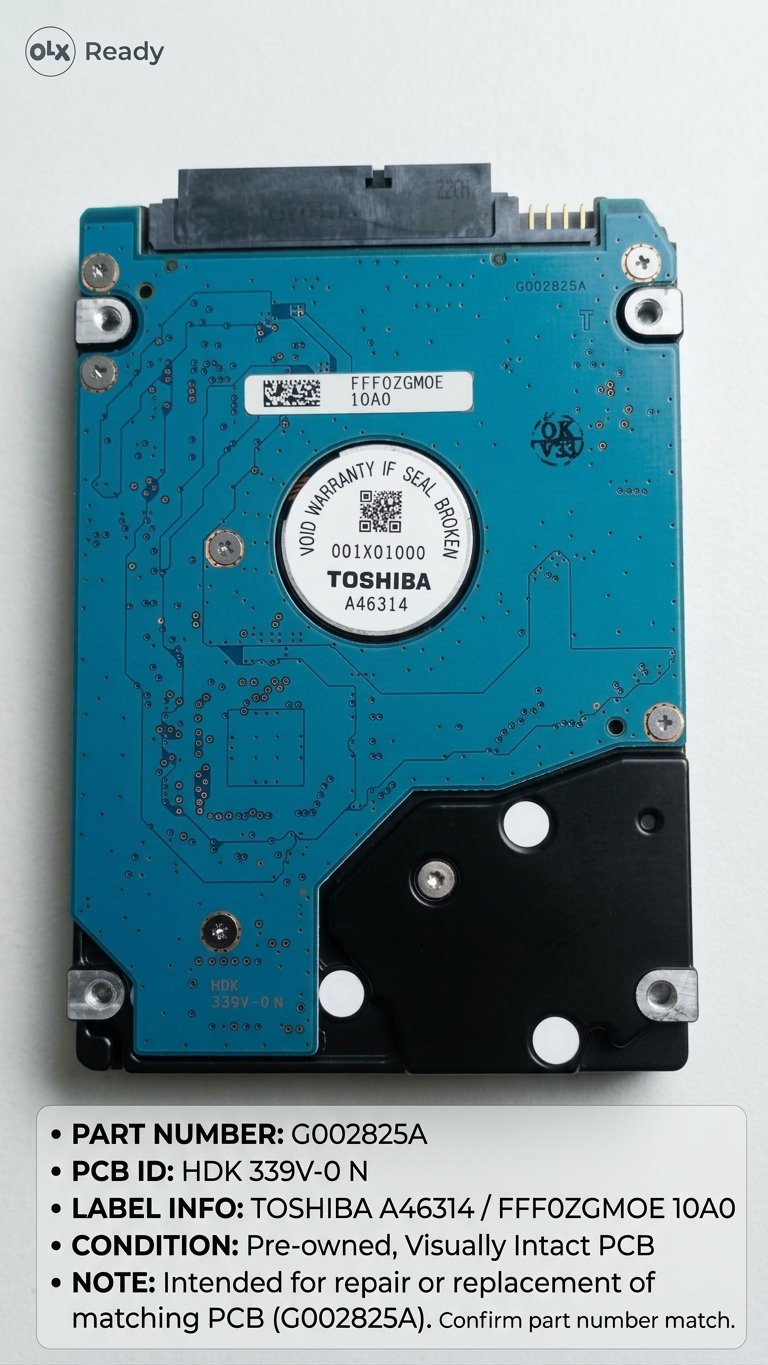 Toshiba 750GB Laptop Hard Drive (2.5″ SATA HDD) – 100% Heal