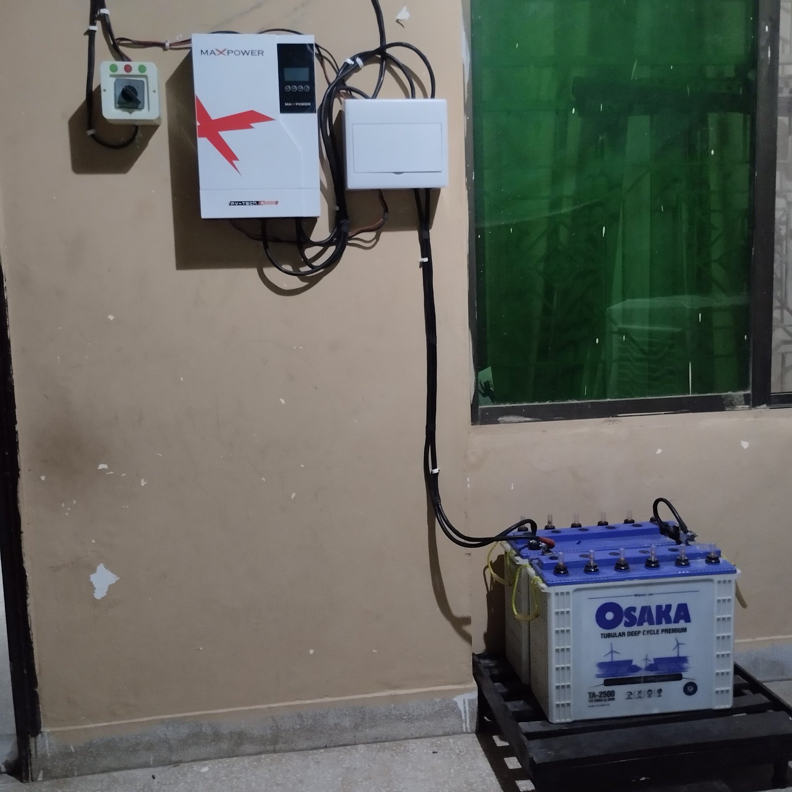 2 OSAKA TABULAR BATTERY 12v 230ah