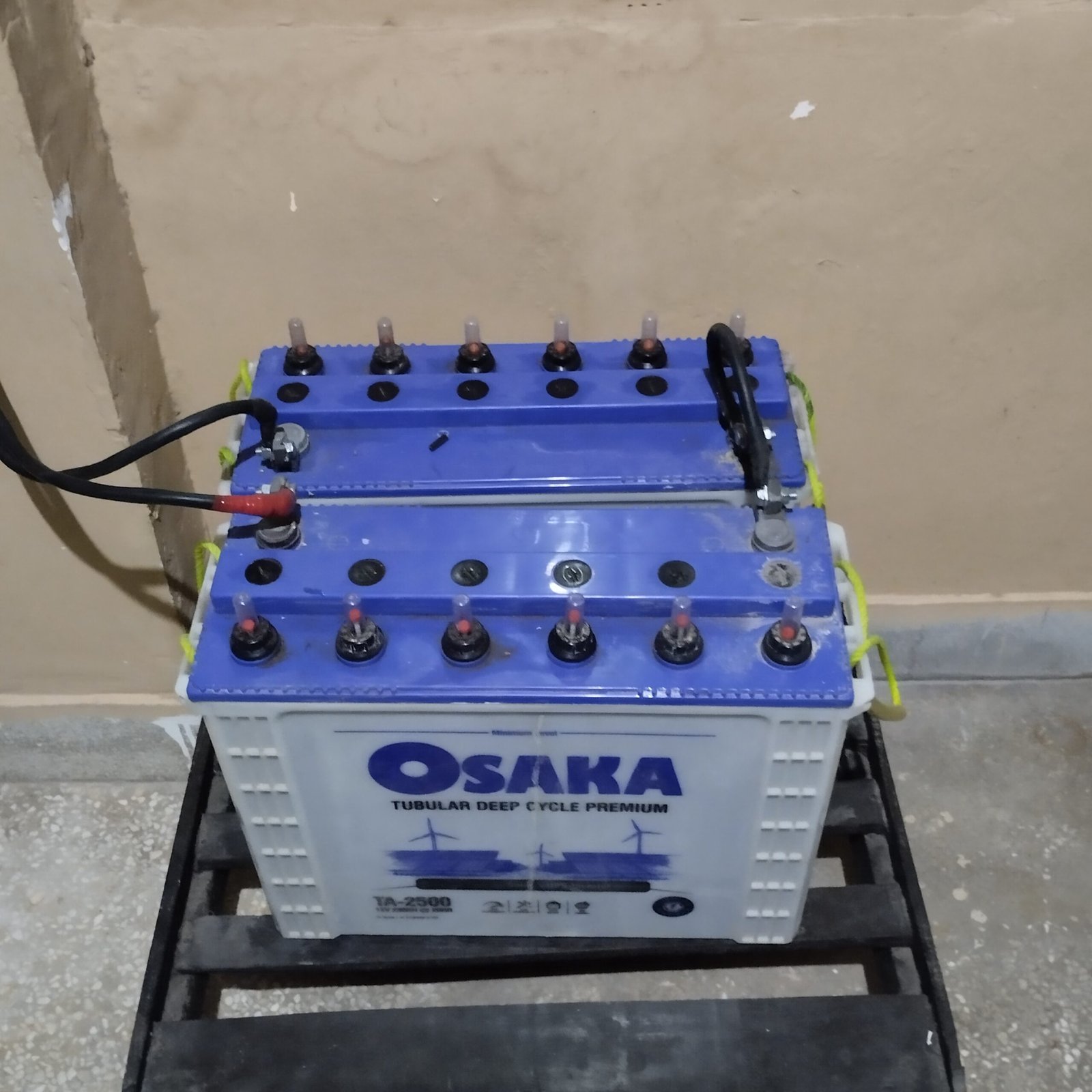2 OSAKA TABULAR BATTERY 12v 230ah