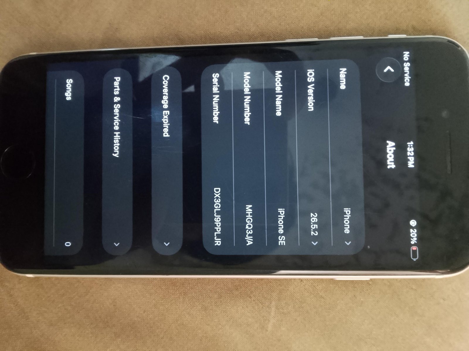 Iphone SE 20 20