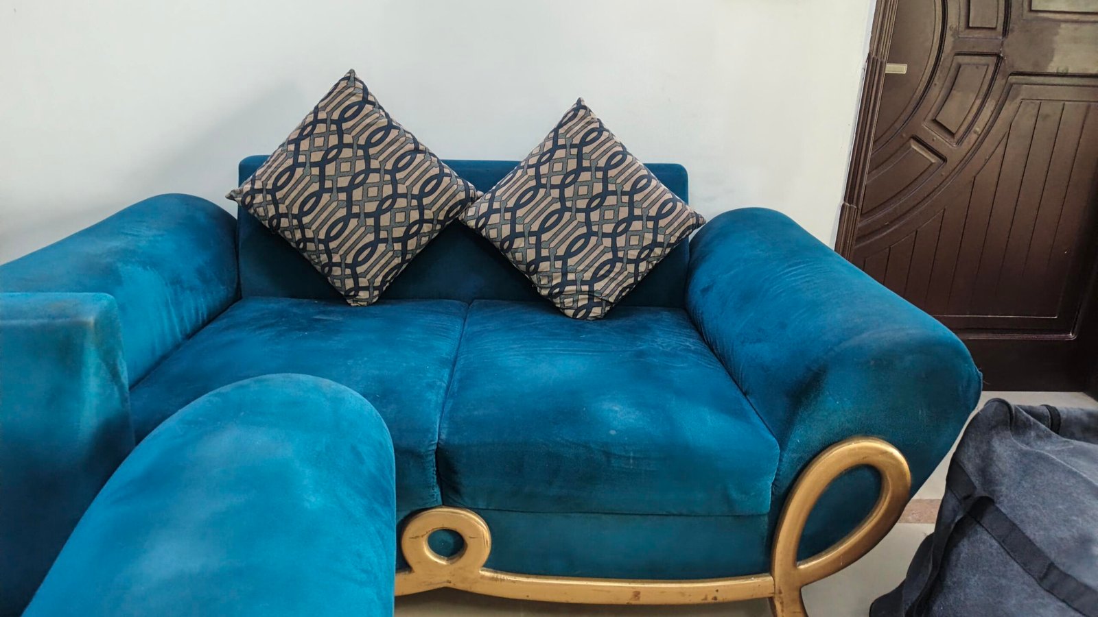 Royal Blue Sofa set