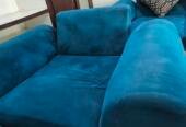 Royal Blue Sofa set