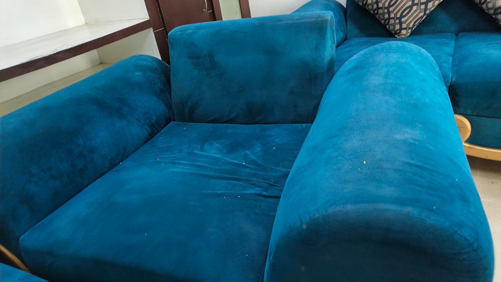 Royal Blue Sofa set