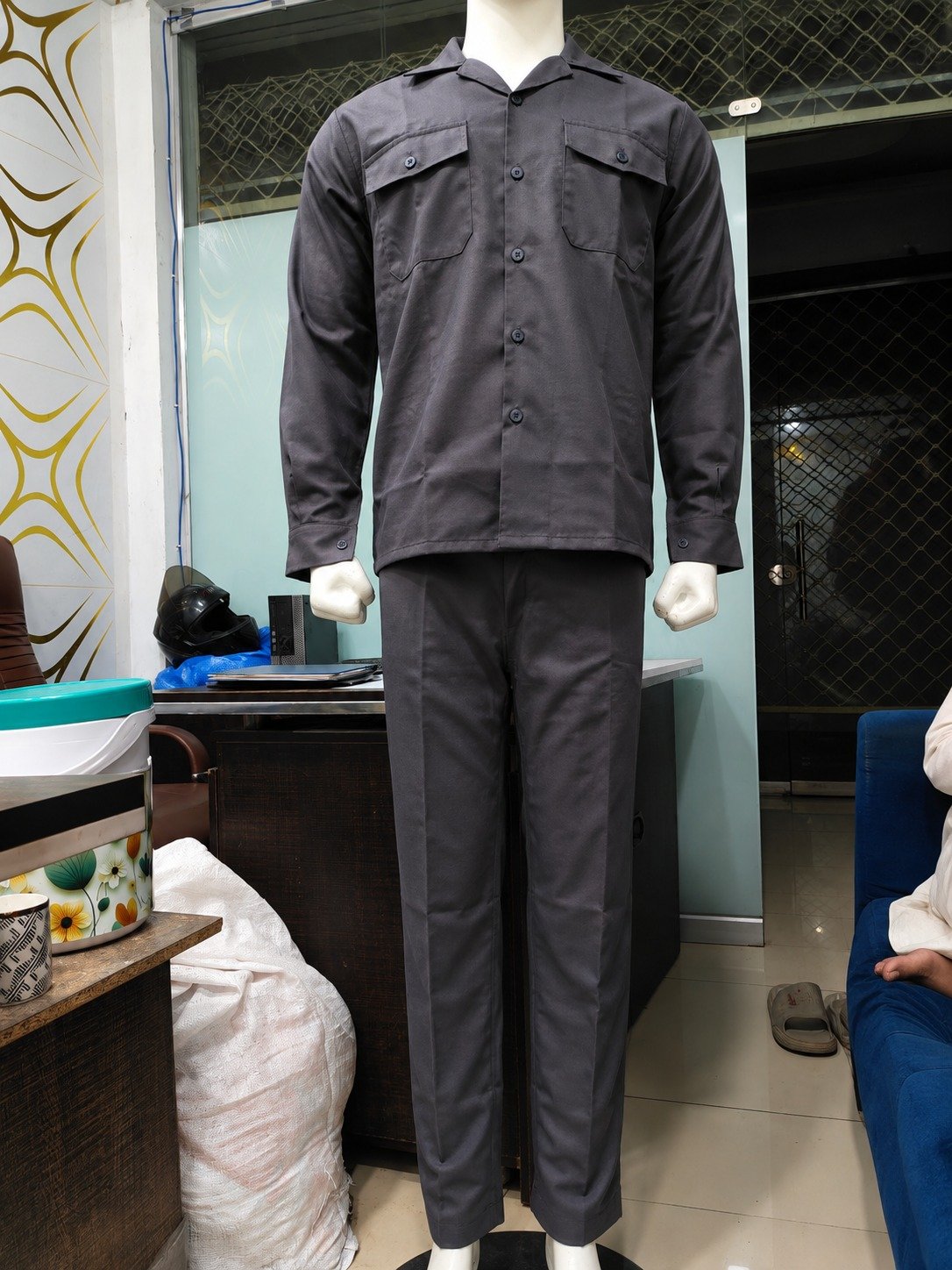 uniform stock/work wear/safety uniform/pent shirt