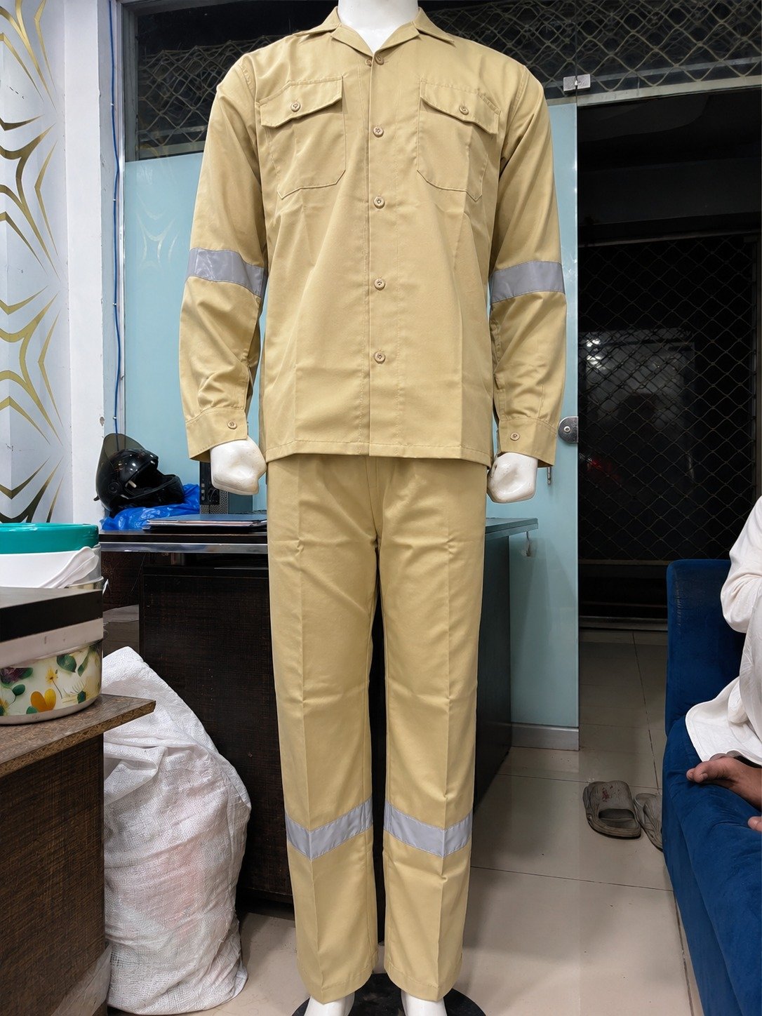uniform stock/work wear/safety uniform/pent shirt