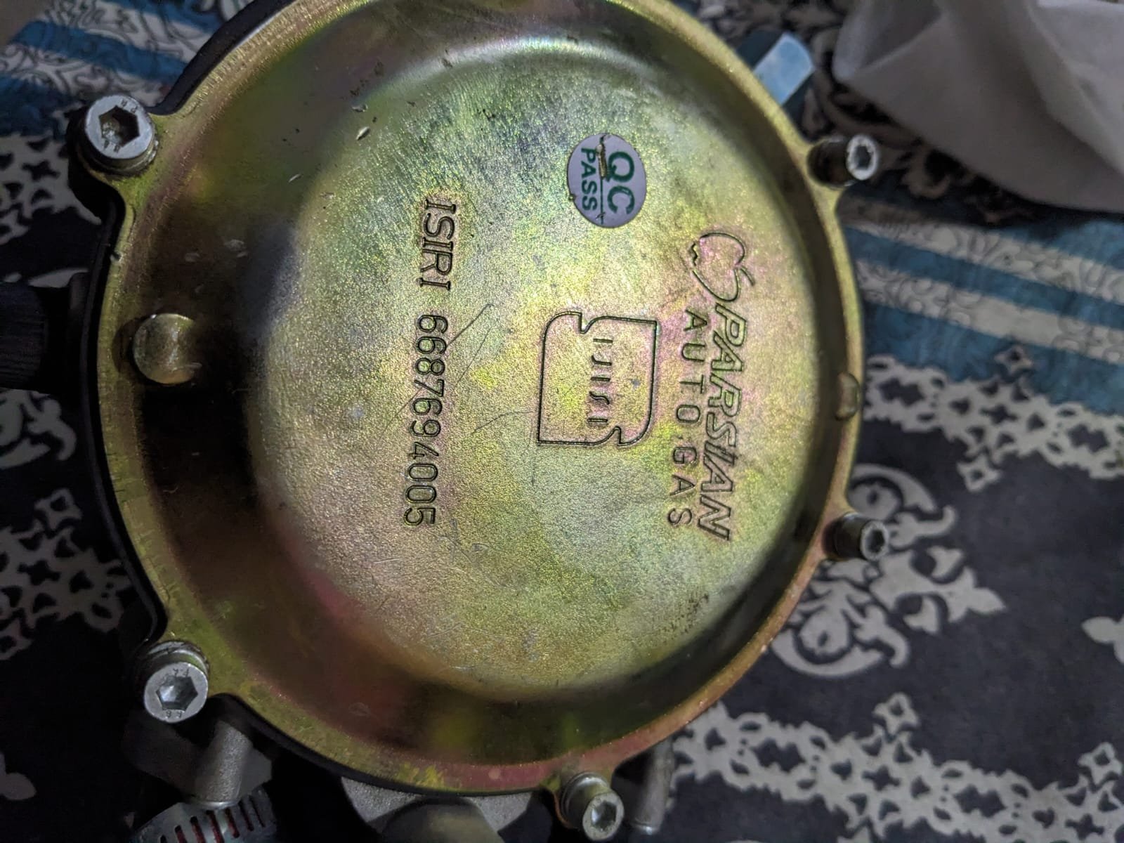 Persian Car Gas kit & Cylinder with All accessories