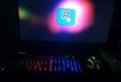 Gaming PC with 22 inch lenovo LED for sale