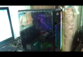 Gaming PC with 22 inch lenovo LED for sale