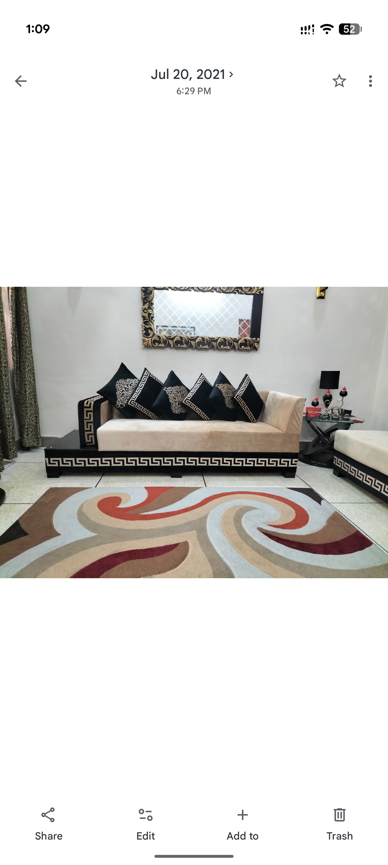 L shape sofa for sale