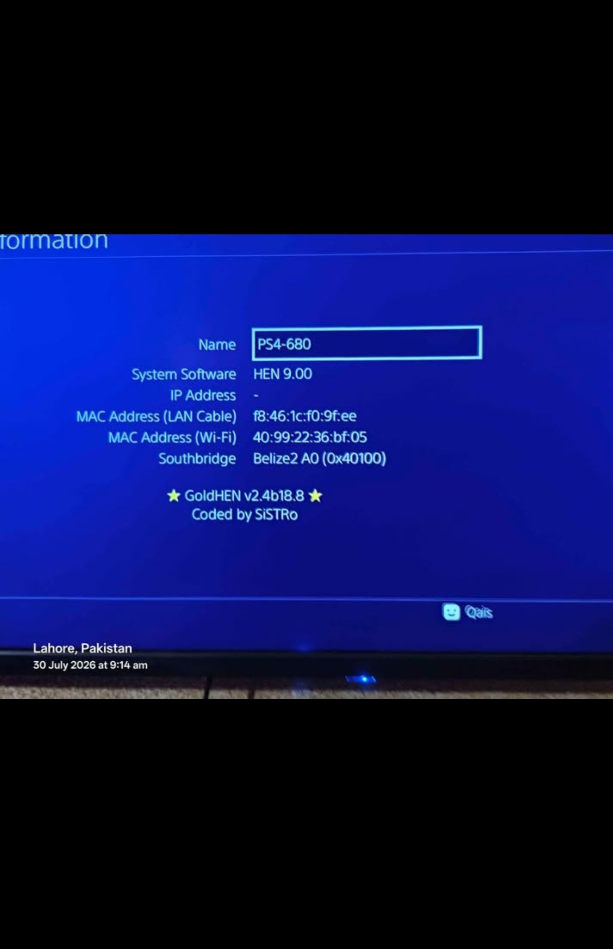 Playstation 4 Slim Jailbreak 9.00