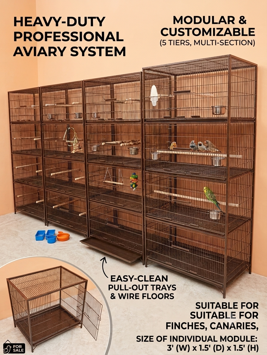 Premium Quality Cages for Birds