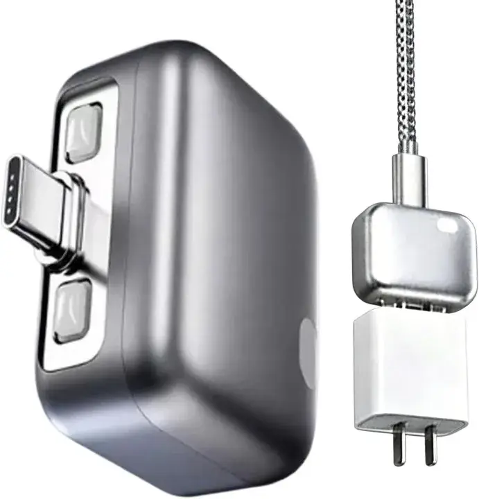 3 in 1 Fast Charging Cable with Push to Eject Magnetic Conne