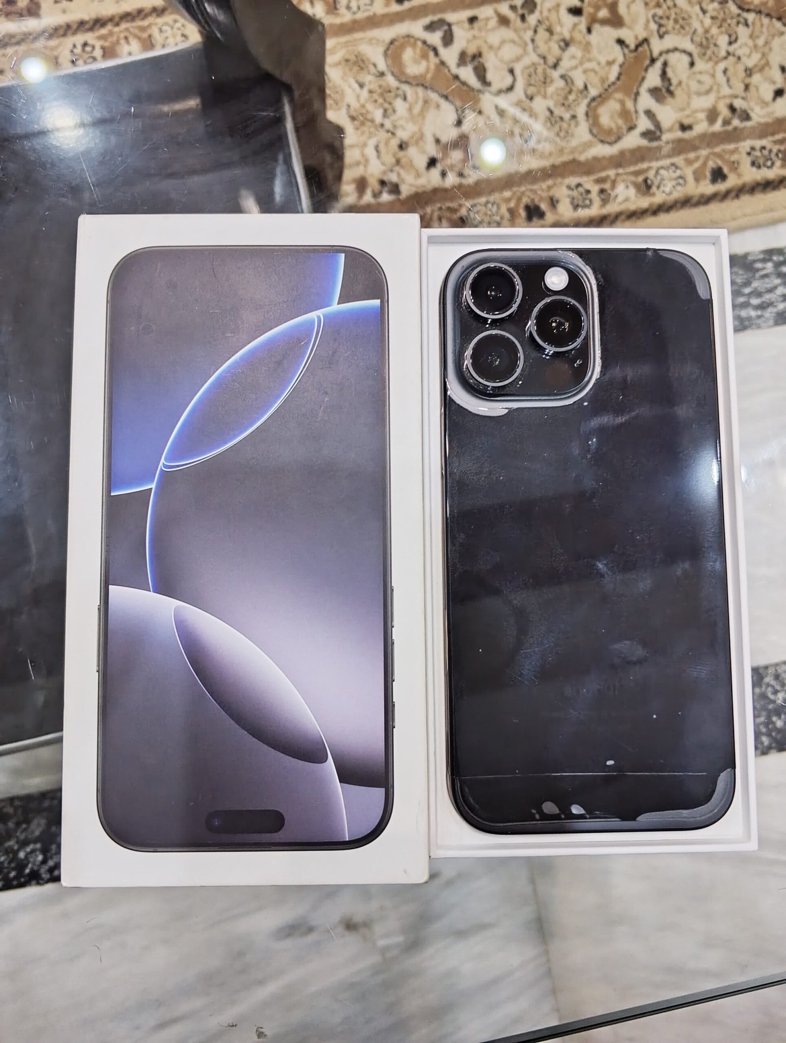 Iphone 16 pro max JV 256gb Black