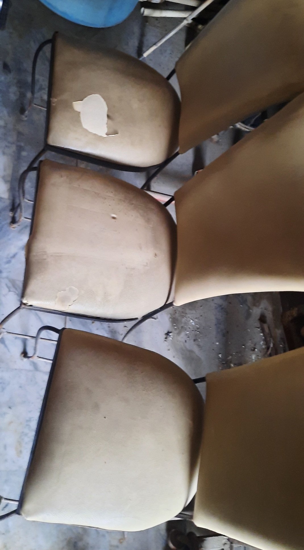 Iron poshish able chairs for sale