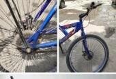 26inch cycle Fallcon company se agy pichy disk break lagi