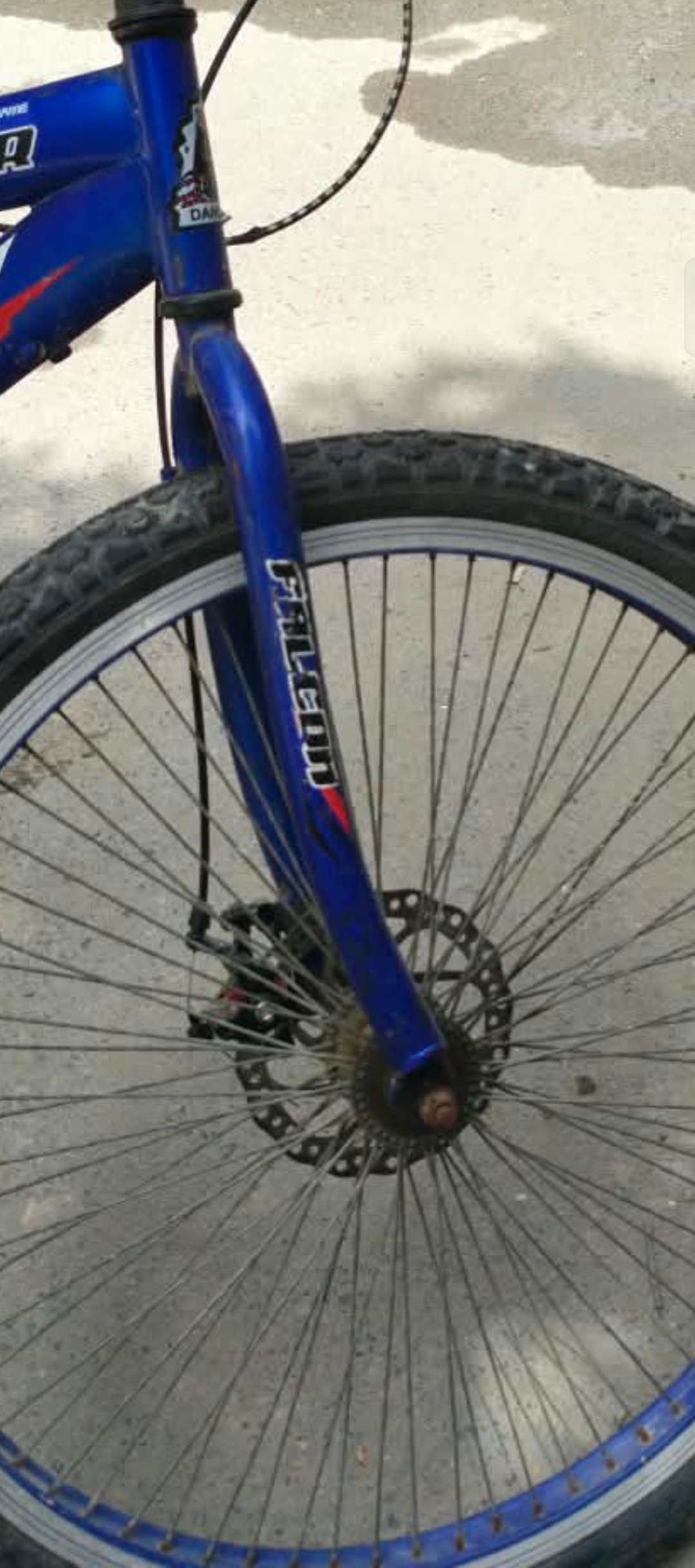 26inch cycle Fallcon company se agy pichy disk break lagi
