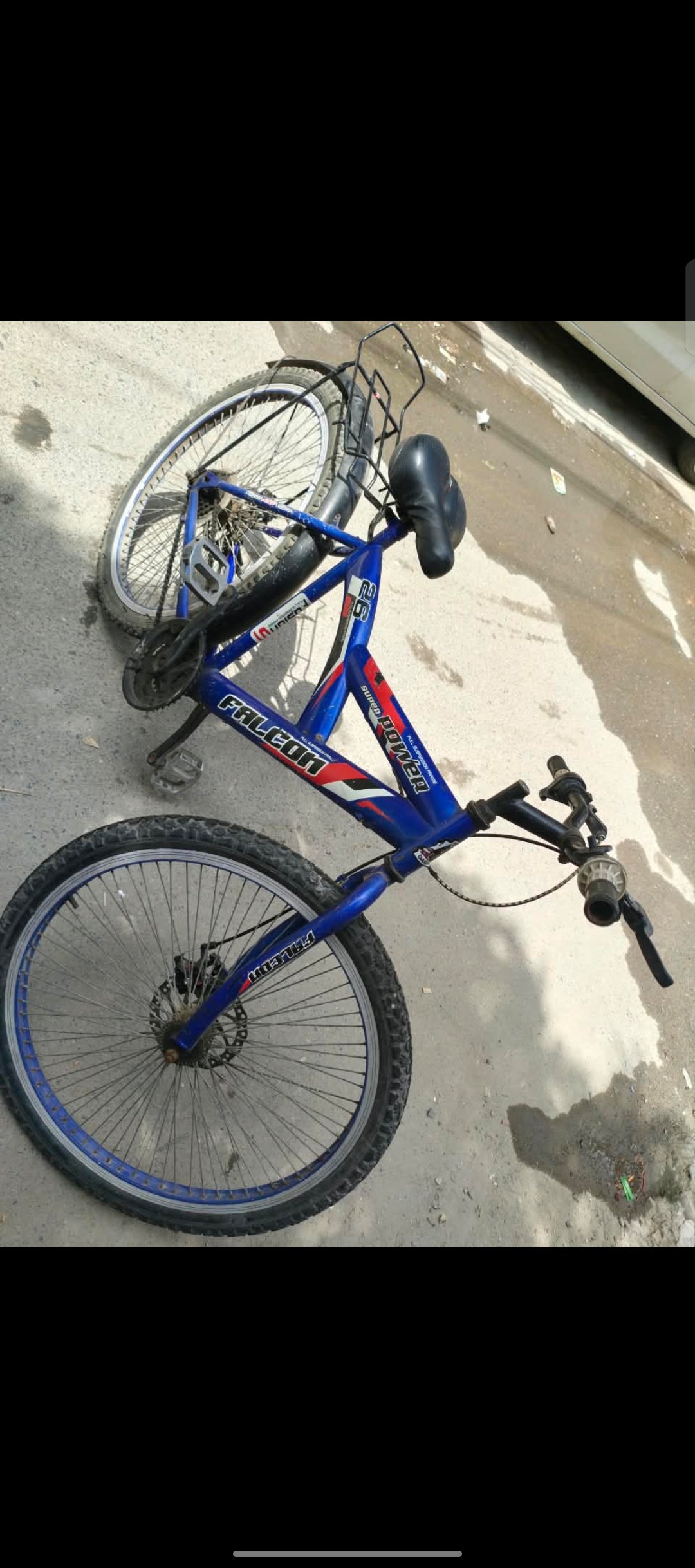 26inch cycle Fallcon company se agy pichy disk break lagi