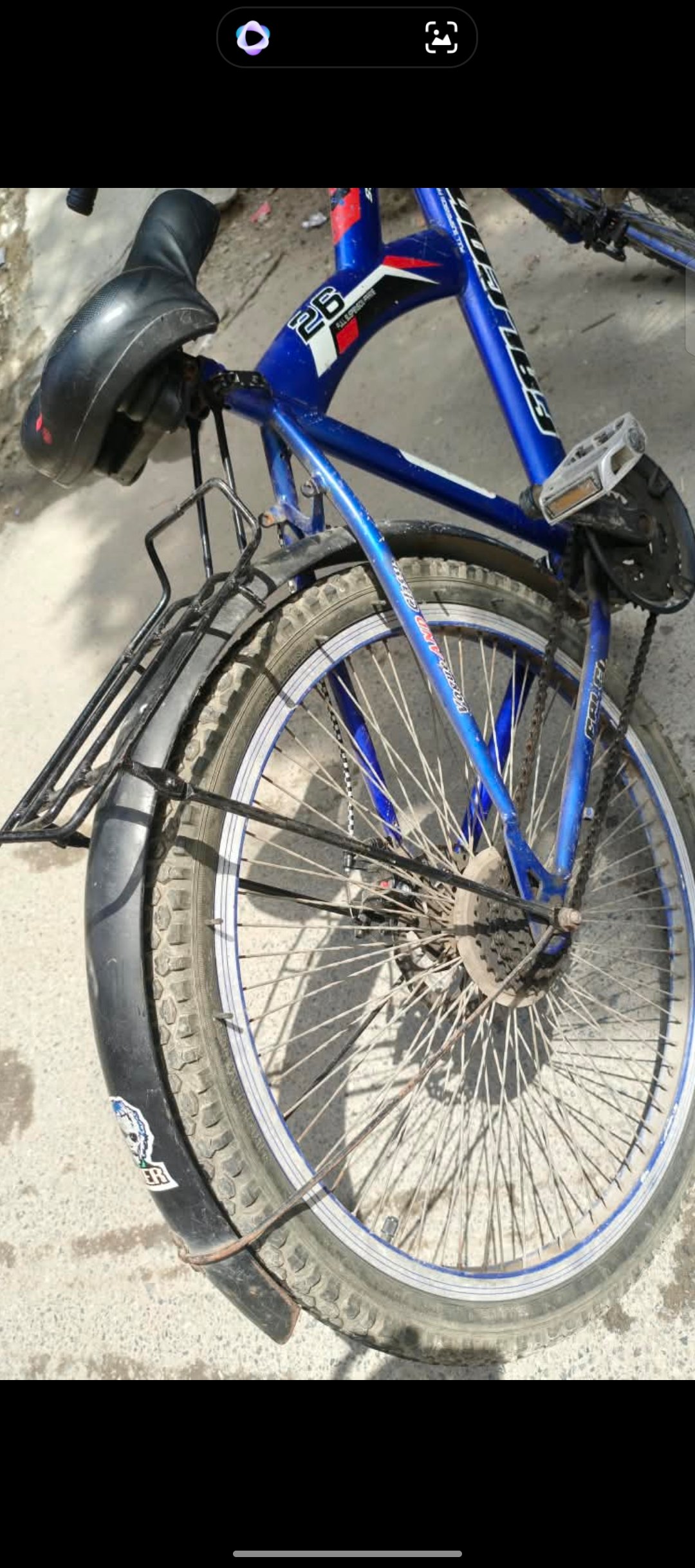 26inch cycle Fallcon company se agy pichy disk break lagi