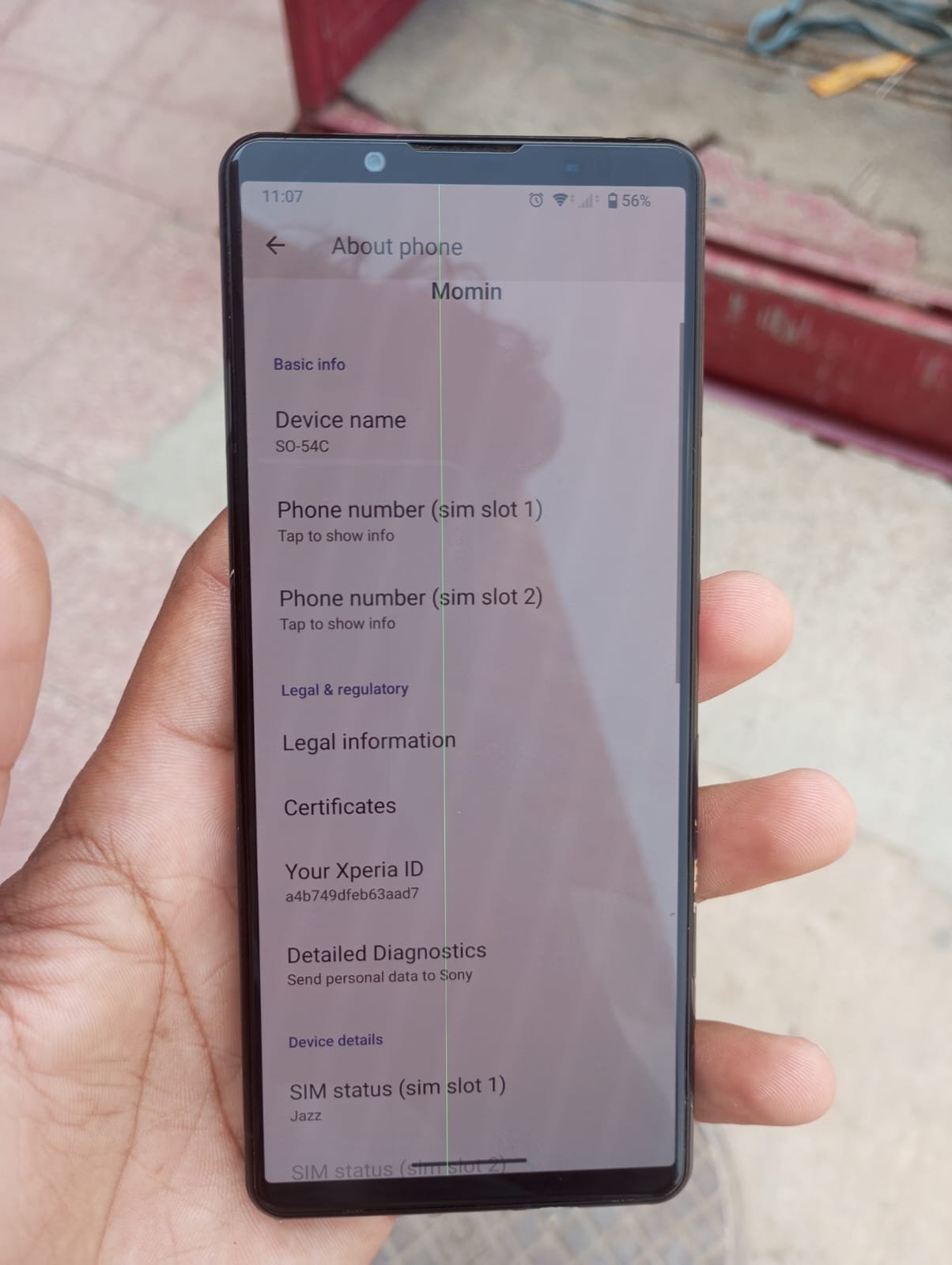 Sony Experia 5 mark 4