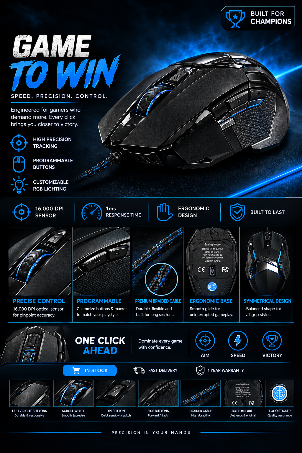 Premium Quality RGB mouse