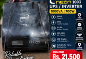 Homage Neon HNE-1003 UPS Inverter 1000VA 700W Lahore