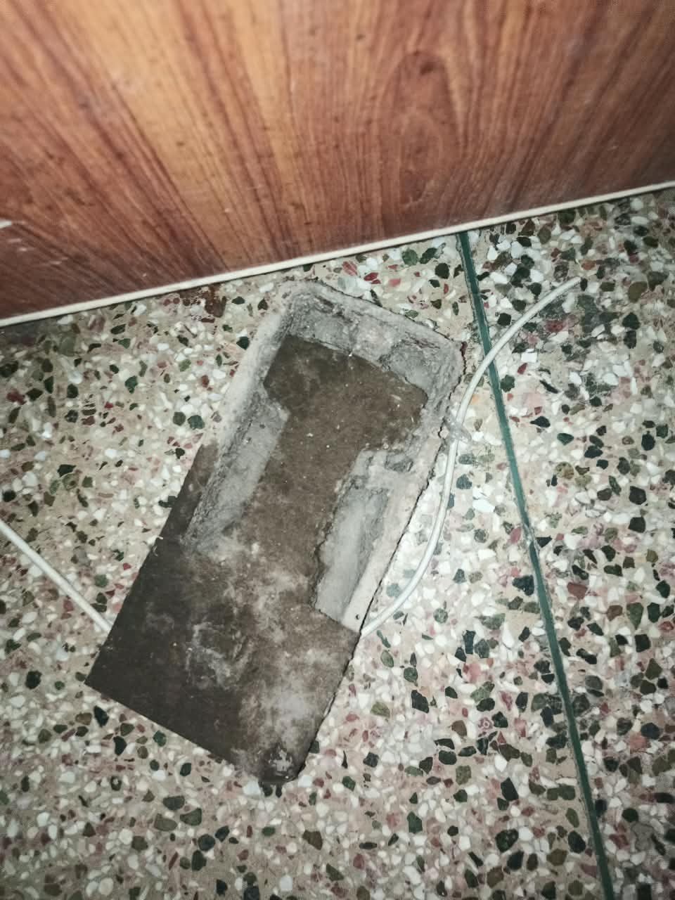 Shop glass door