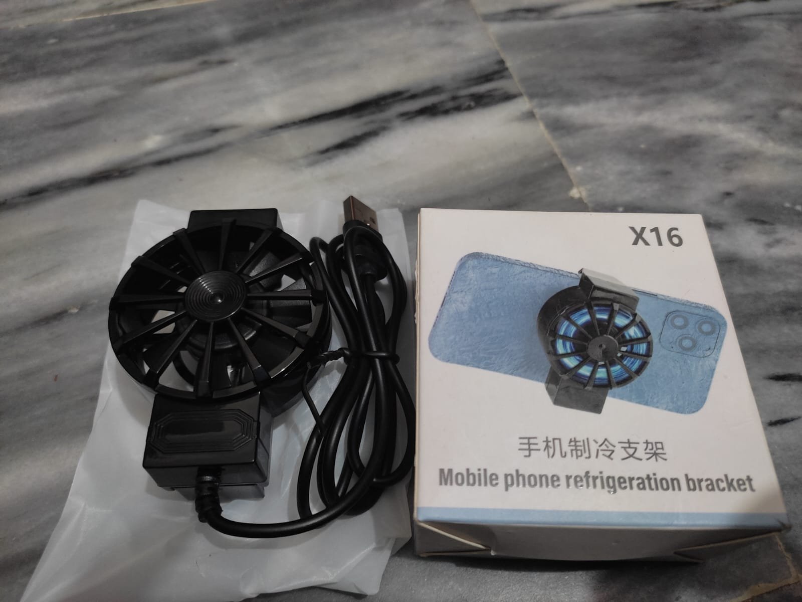 X16 Mobile Phone Cooler / Cooling Fan for Gaming