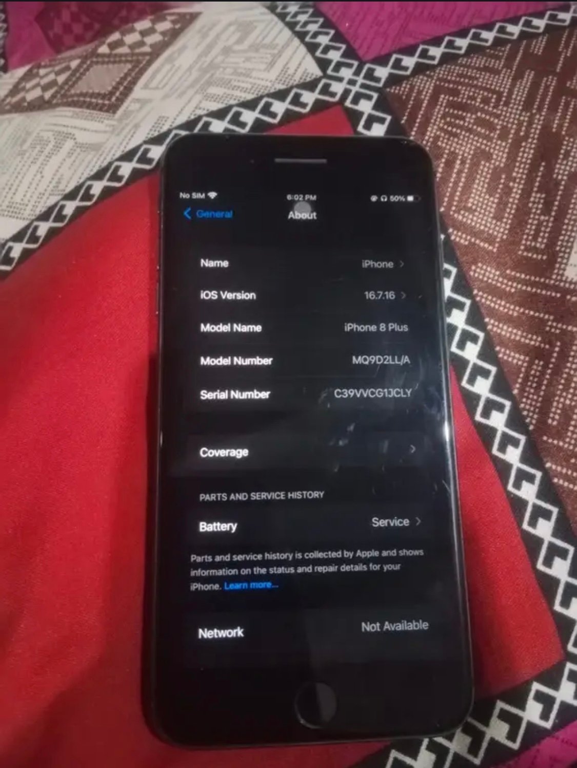 Apple Iphone 8 plus jv