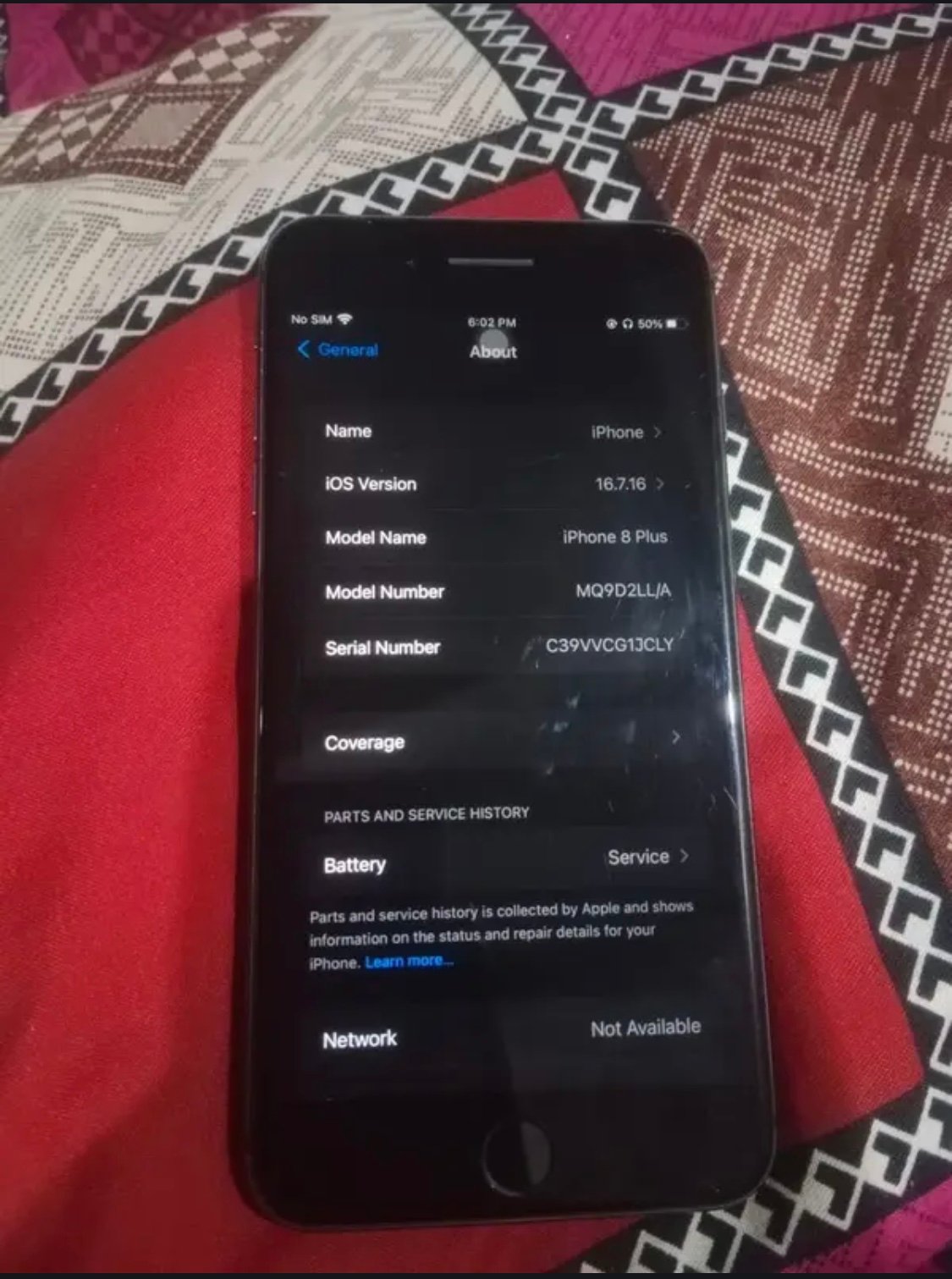 Apple Iphone 8 plus jv