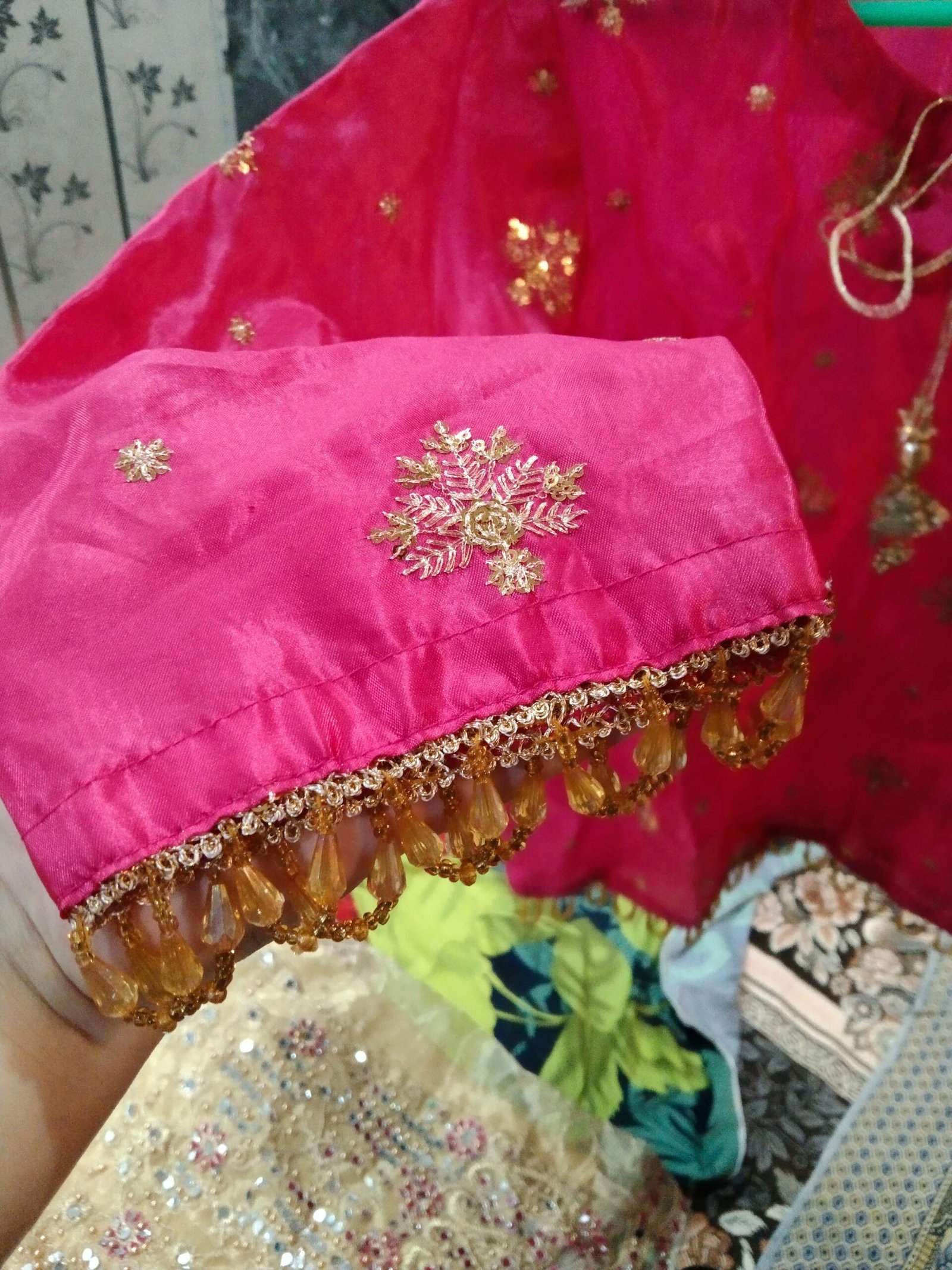 Beautiful Mehndi Wear Lehenga for Sale