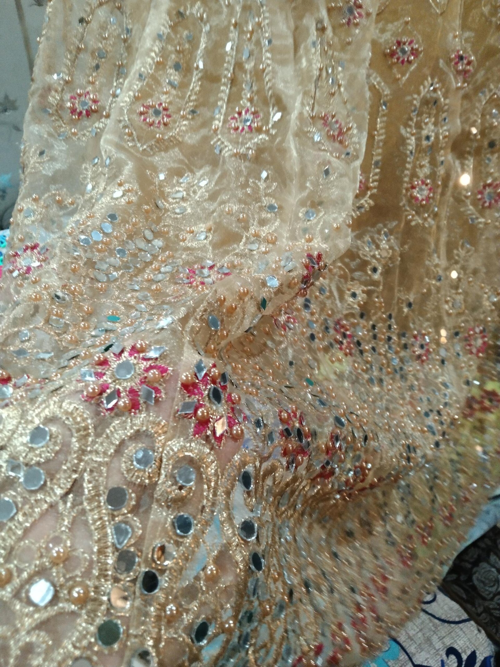 Beautiful Mehndi Wear Lehenga for Sale