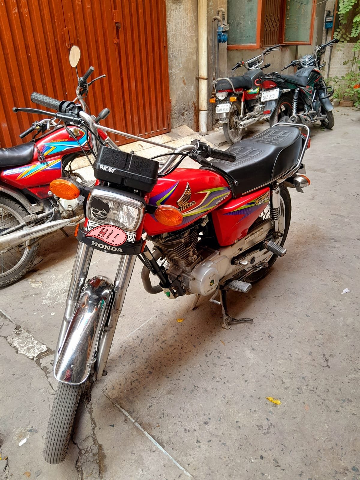 Honda CG 125 2017 Total Janiun